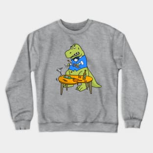 Tyrannosaurs Rex the Bartender Crewneck Sweatshirt